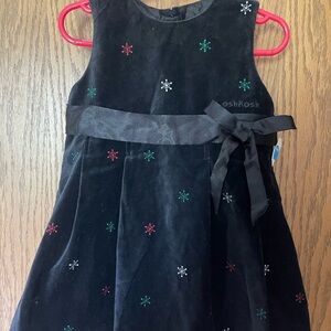 New Velvet Baby Dress